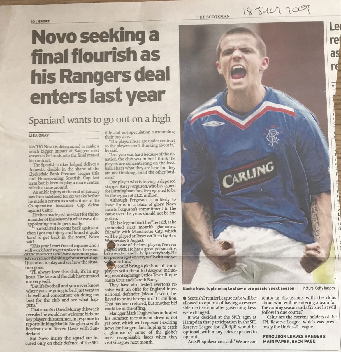 Rangers Favourite Takes The Next Career Step & Becomes A Manager