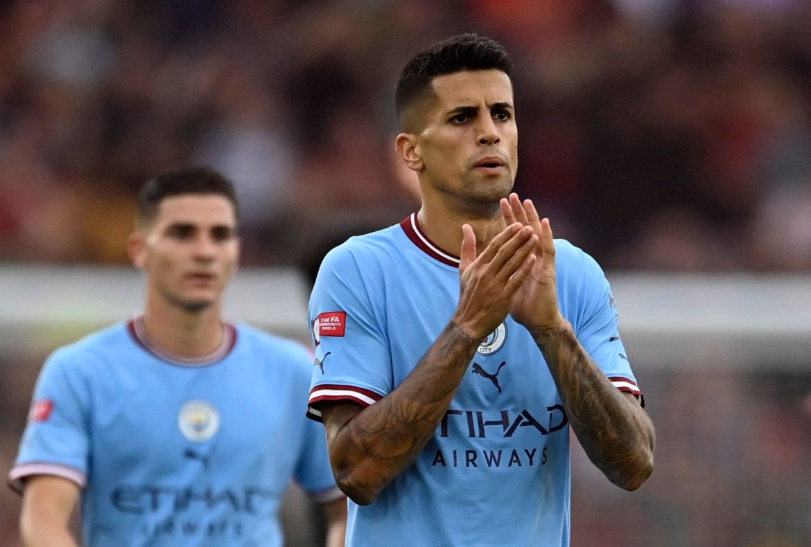 Cancelo may be unhappy at Man City